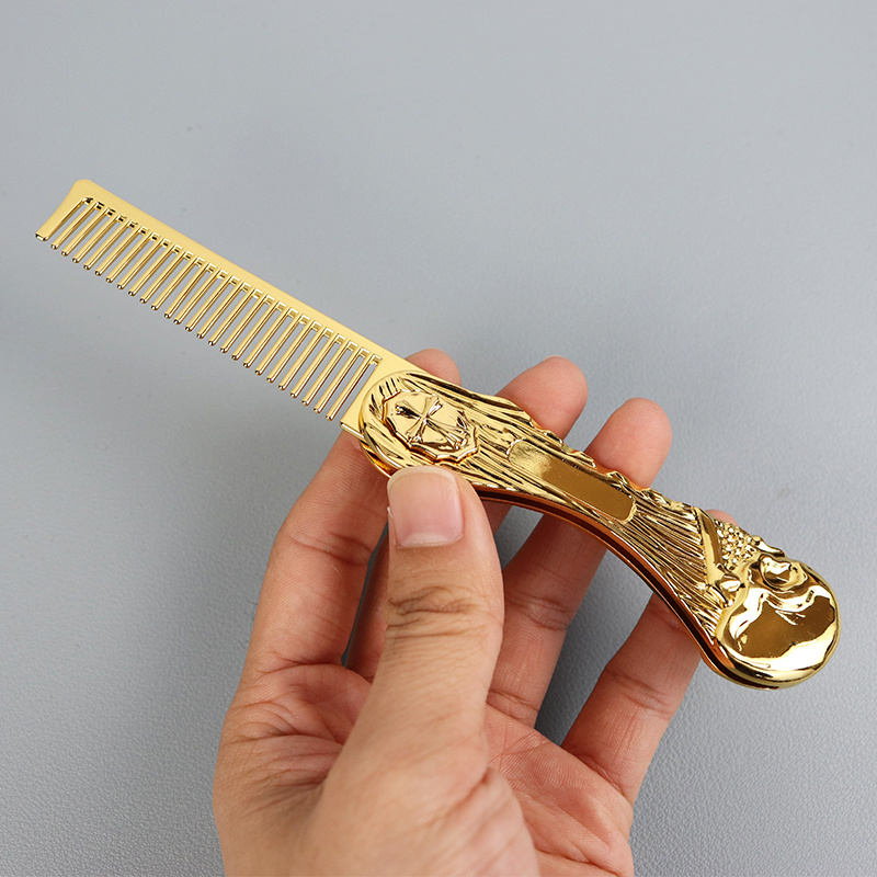 Hair Care Zinc - 1 unidade de pente dobrável portátil