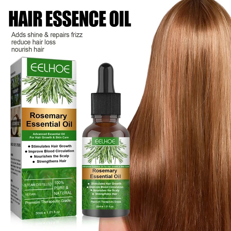 Hair Care Essential Oil Atomizing - Soro de crescimento capilar, conjunto de