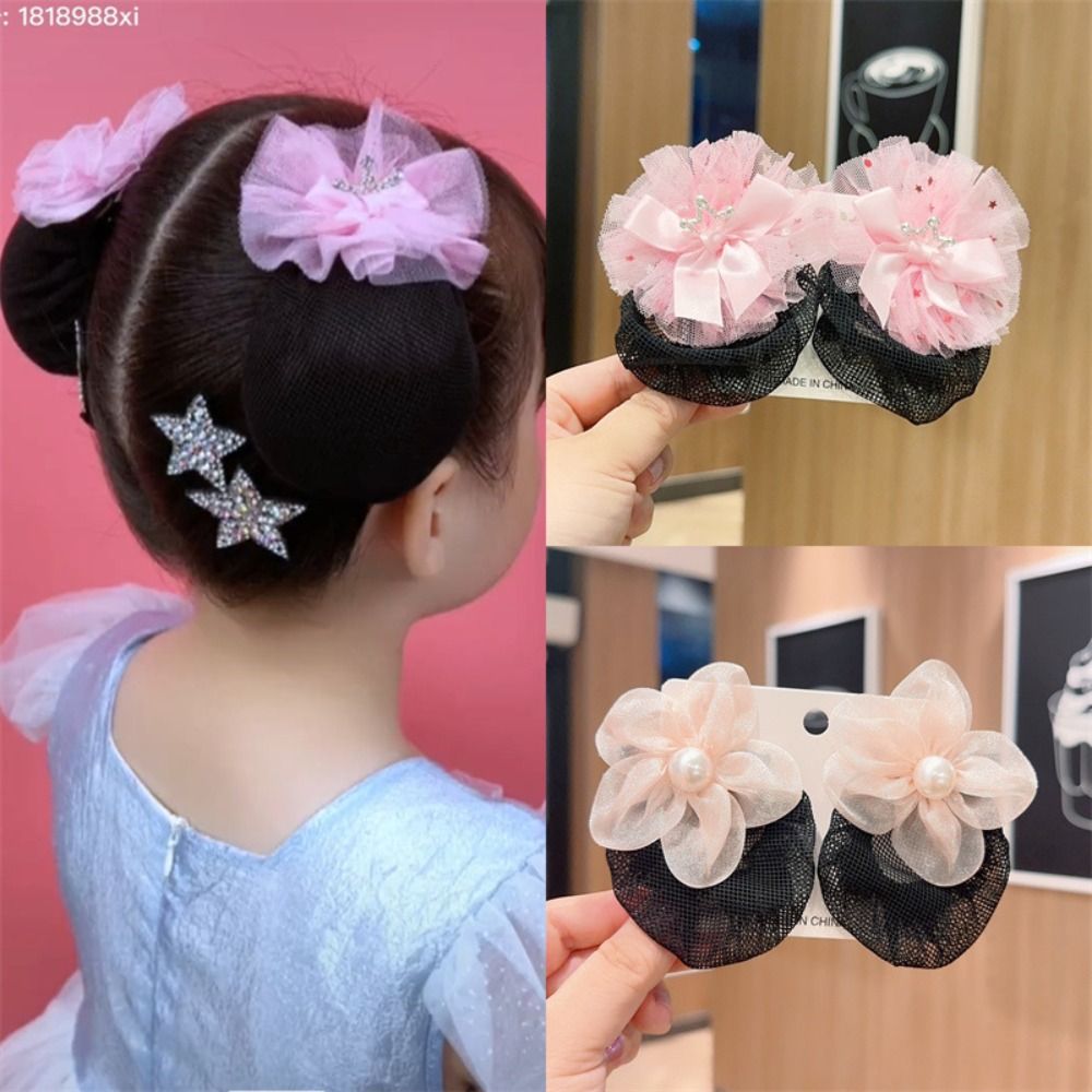 Hair Net Invisible - Acessórios de cabelo malha snood primavera