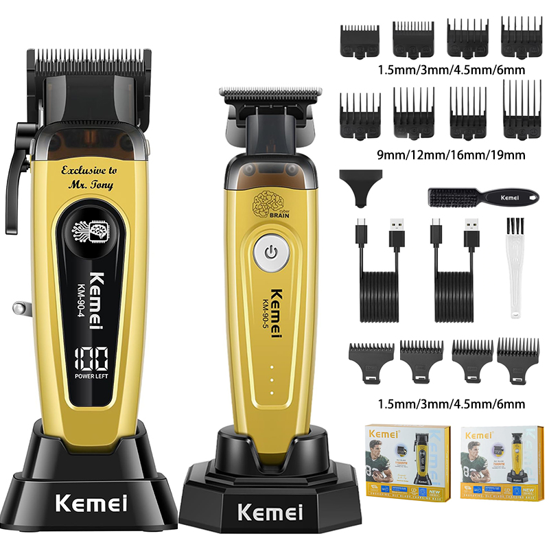 Hair Care Works - Máquina de Cortar Cabelo KEMEI para