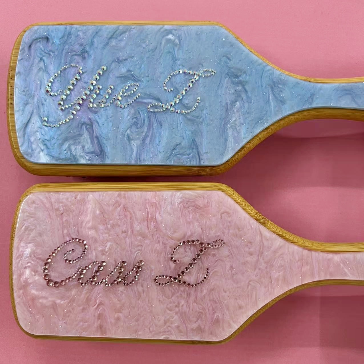Hair Care Names - Escova de cabelo com nome de
