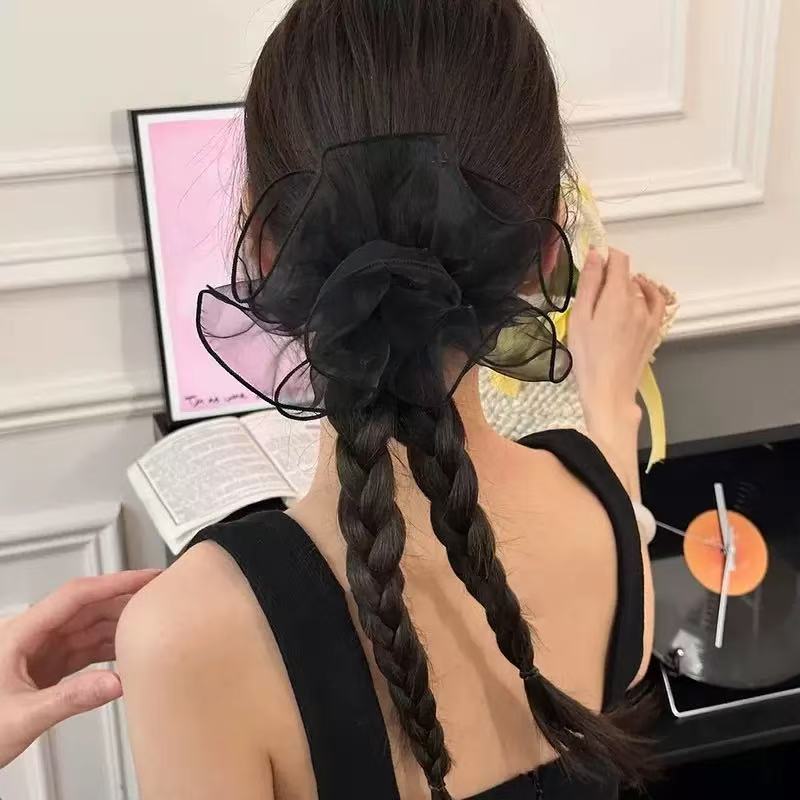 Hair Net Invisible - 1pc organza moda saia forma intestino