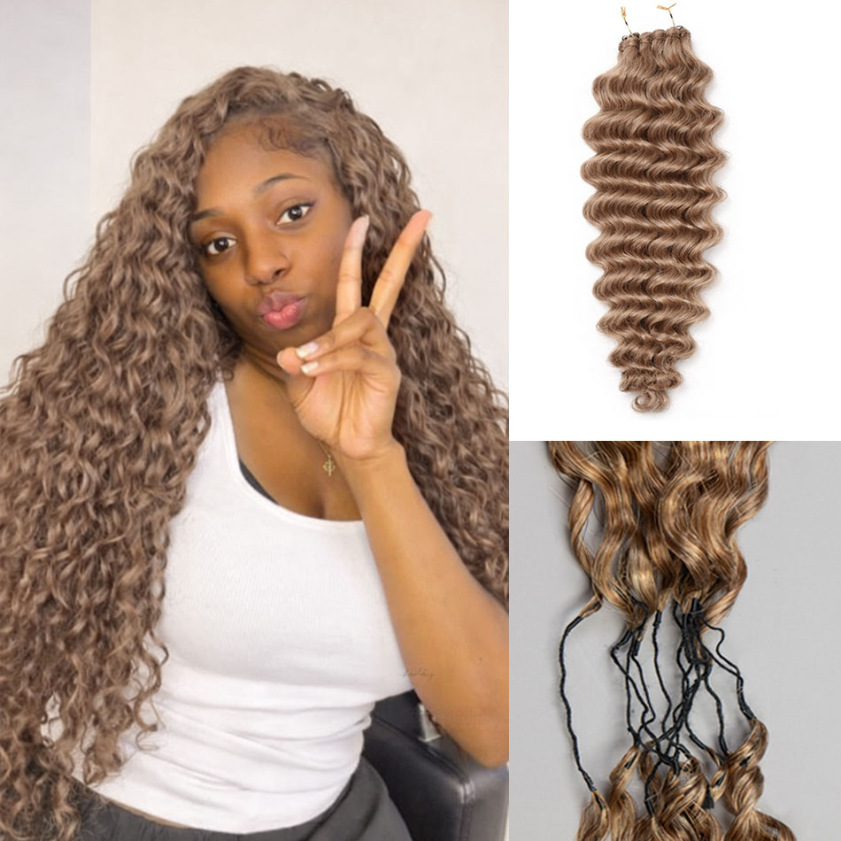 Mel marrom pena crochê extensã - Hair Care Honey avaliação e preço