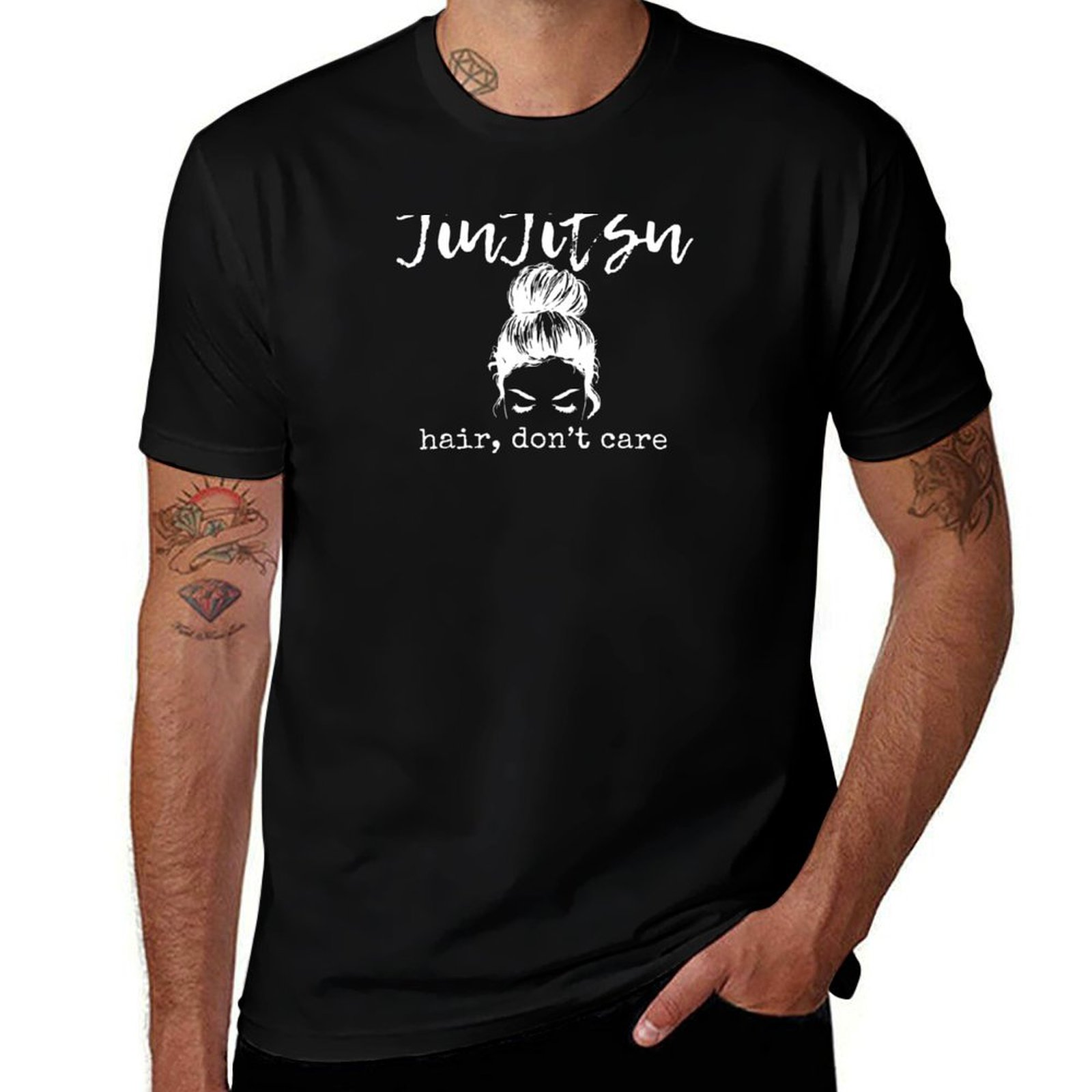 Camiseta feminina Jiu Jitsu Ha - Hair Care Works avaliação e preço