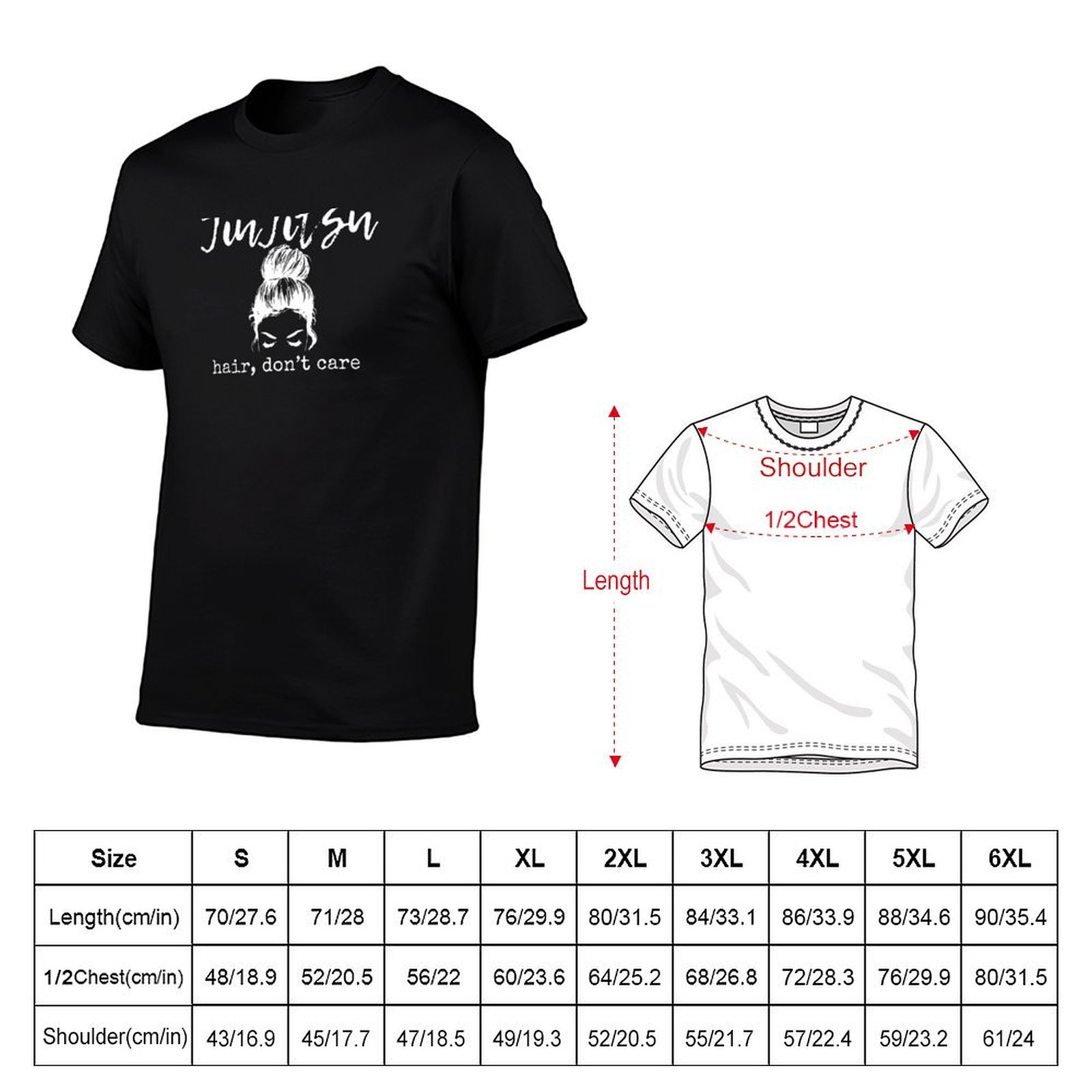 Camiseta feminina Jiu Jitsu Ha - Hair Care Works avaliação e preço