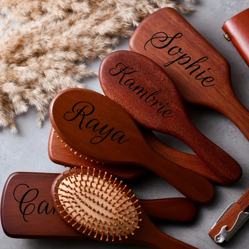Pente de cabelo de sândalo com - Hair Care Names avaliação e preço