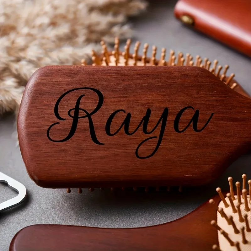 Pente de cabelo de sândalo com - Hair Care Names avaliação e preço