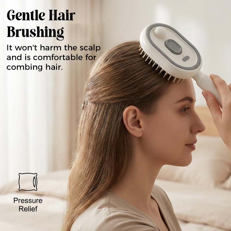Pente Massageador Elétrico com - Hair Care Essential Oil Atomizing avaliação e preço