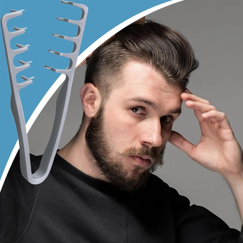 Pente de Dentes Largos para Vo - Hair Care Barber Daily avaliação e preço