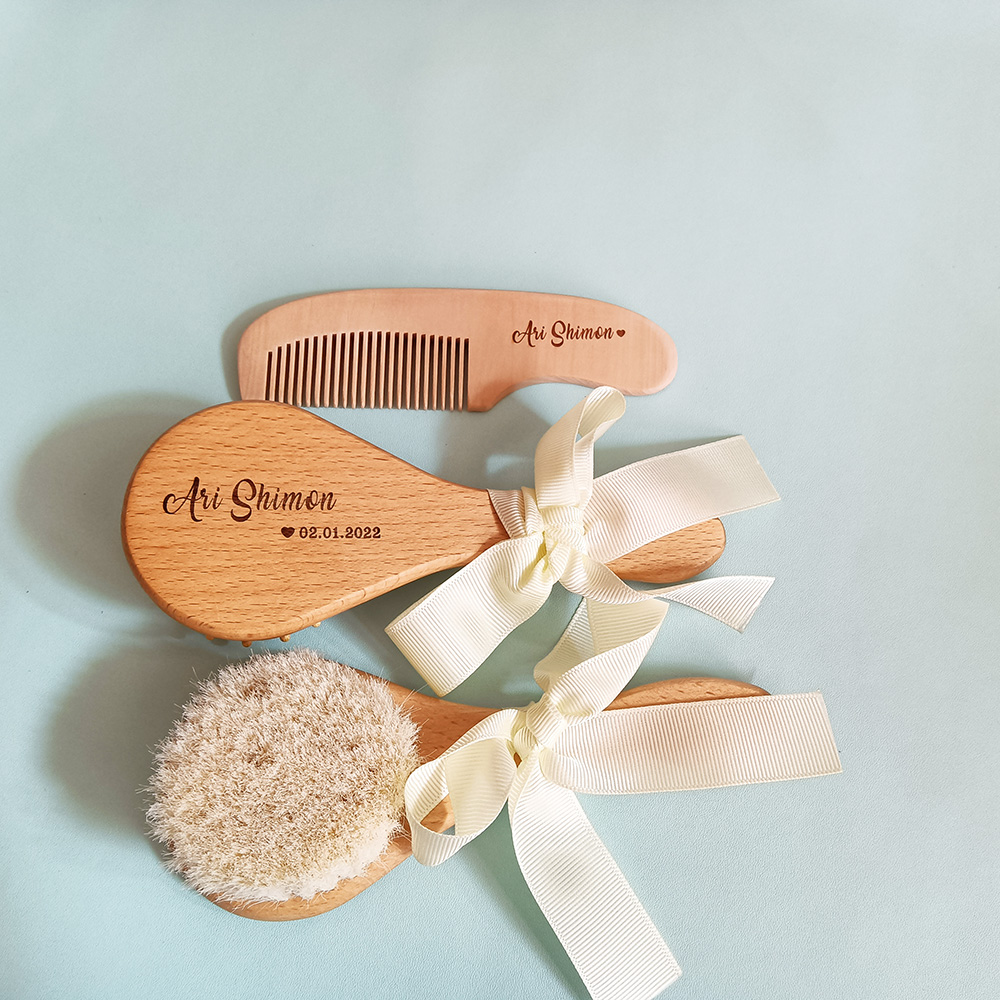 Baby Bathing Comb com Nome Per - Hair Care Names avaliação e preço