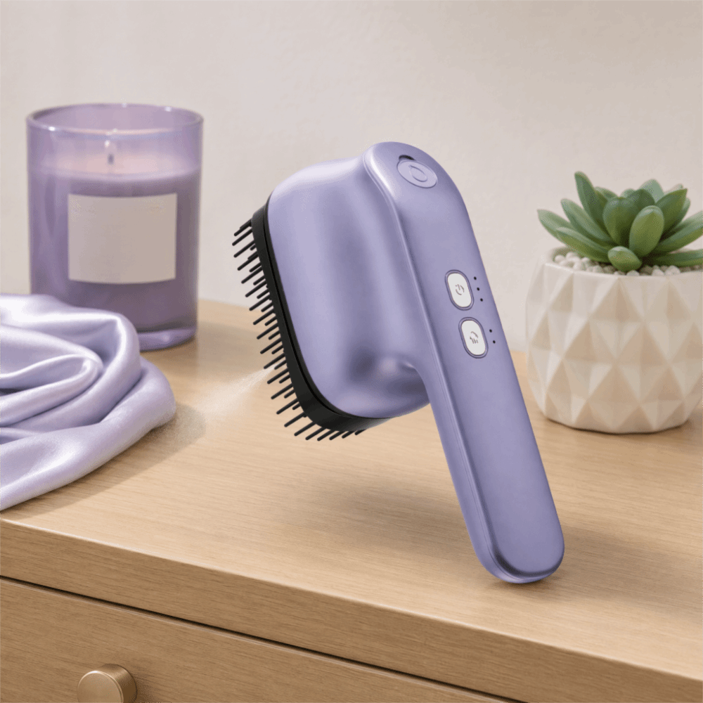 Pente Massageador Elétrico Por - Hair Care Essential Oil Atomizing avaliação e preço