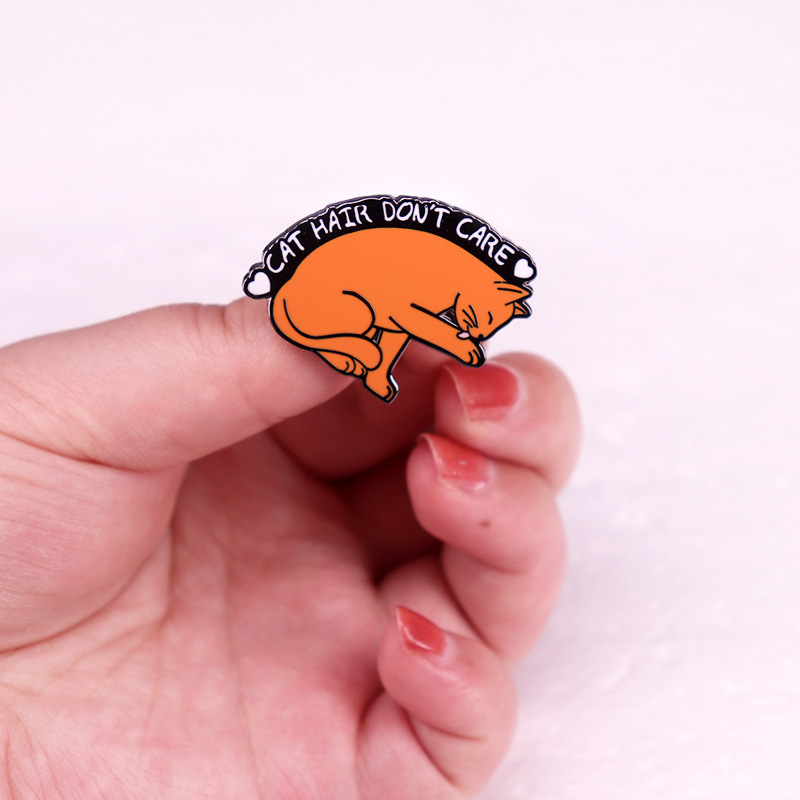 Lapel Pins para Mochila, Esmal - Hair Care Zinc avaliação e preço