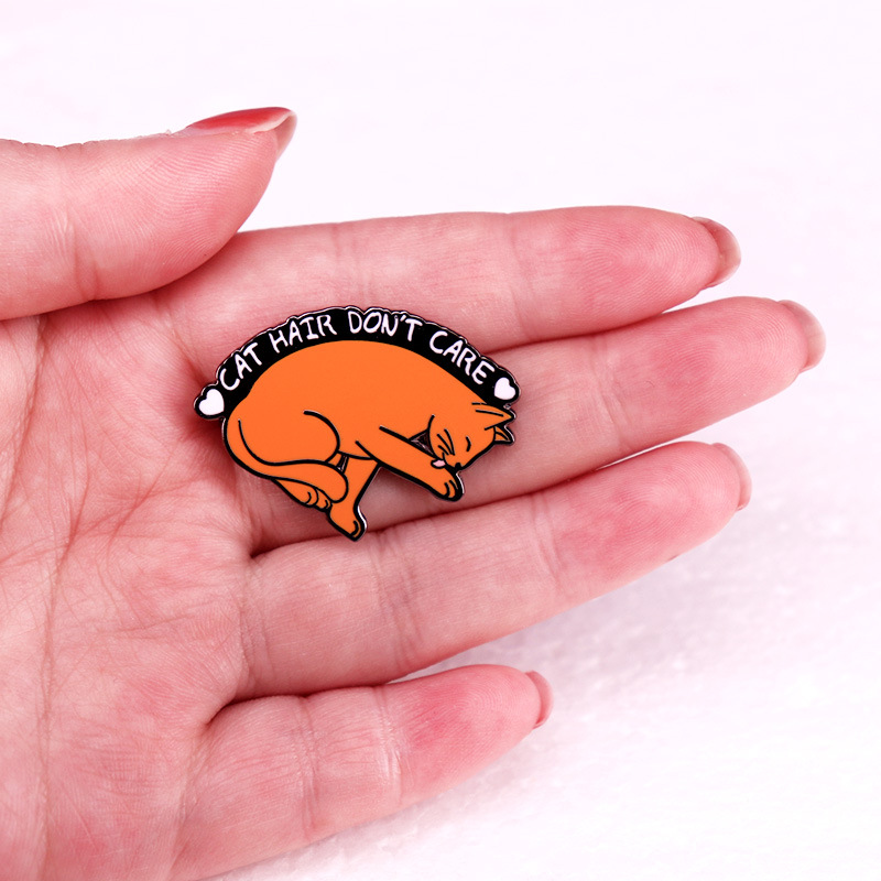 Lapel Pins para Mochila, Esmal - Hair Care Zinc avaliação e preço