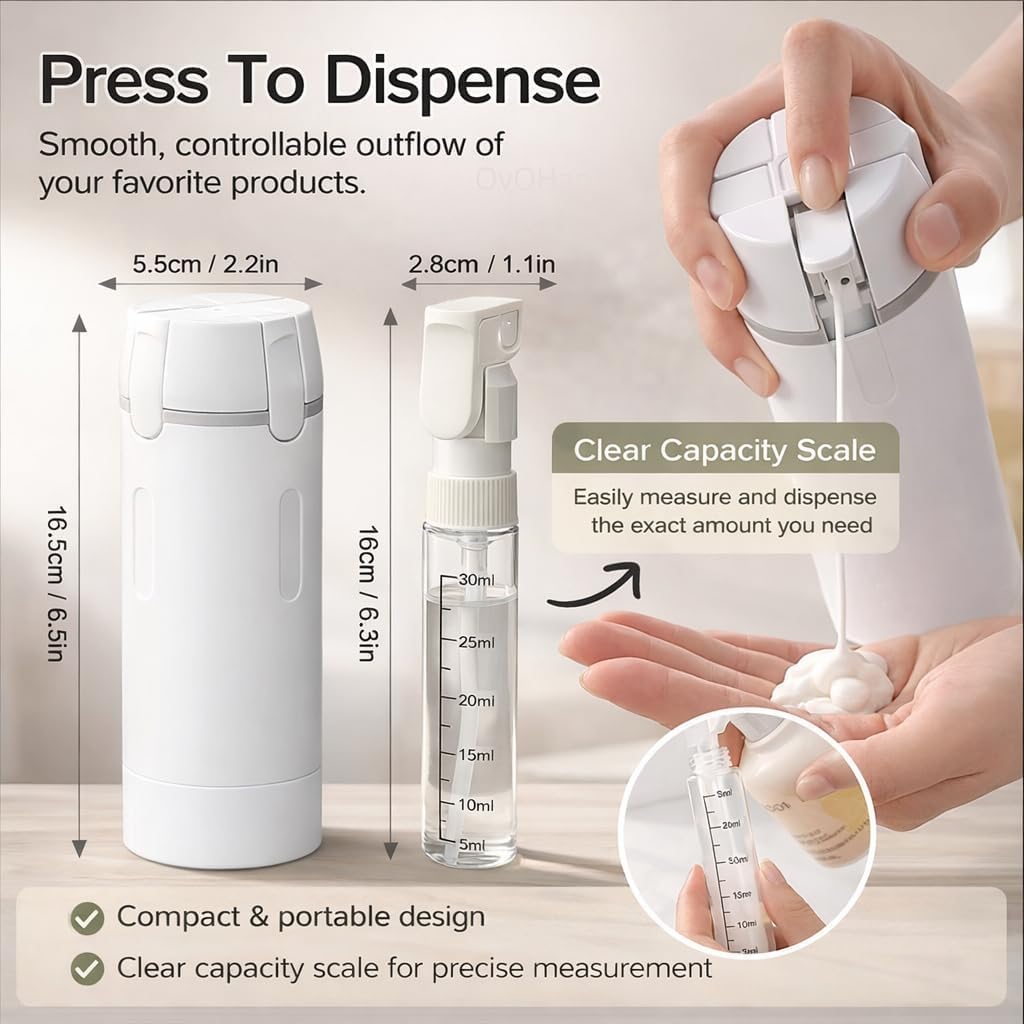 Dispensador de viagem 4 em 1,  - Dry Shampoo Travel avaliação e preço
