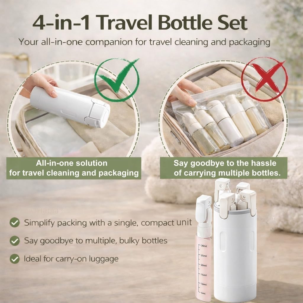 Dispensador de viagem 4 em 1,  - Dry Shampoo Travel avaliação e preço