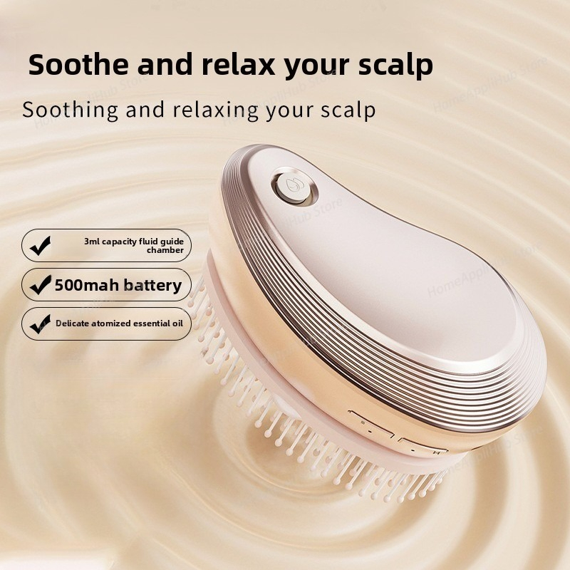 Pente de massagem elétrico spr - Hair Care Essential Oil Atomizing avaliação e preço