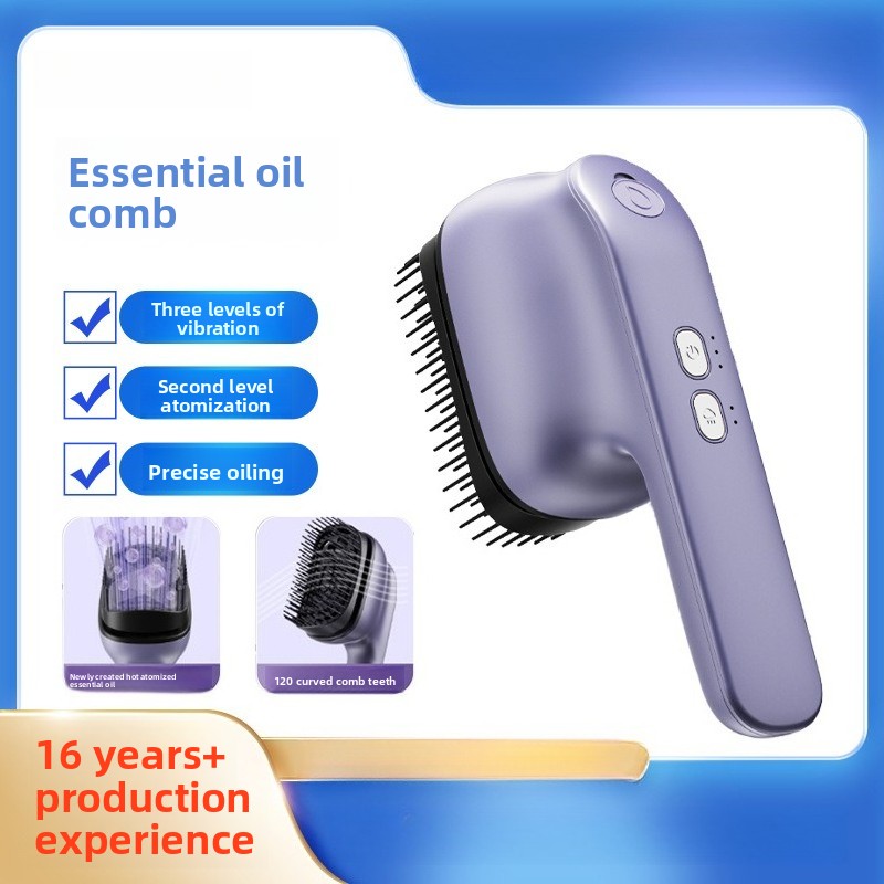 Pente Massageador Elétrico de  - Hair Care Essential Oil Atomizing avaliação e preço