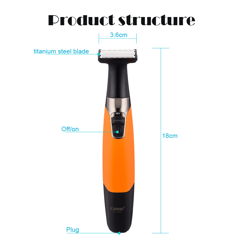 Kemei 1910 Barbeador Elétrico  - Hair Care Works avaliação e preço