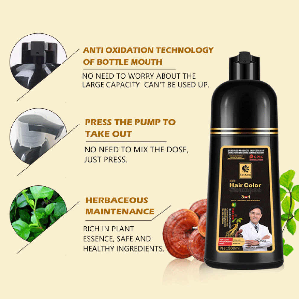 Shampoo de coloração instantân - Hair Care Tonic avaliação e preço