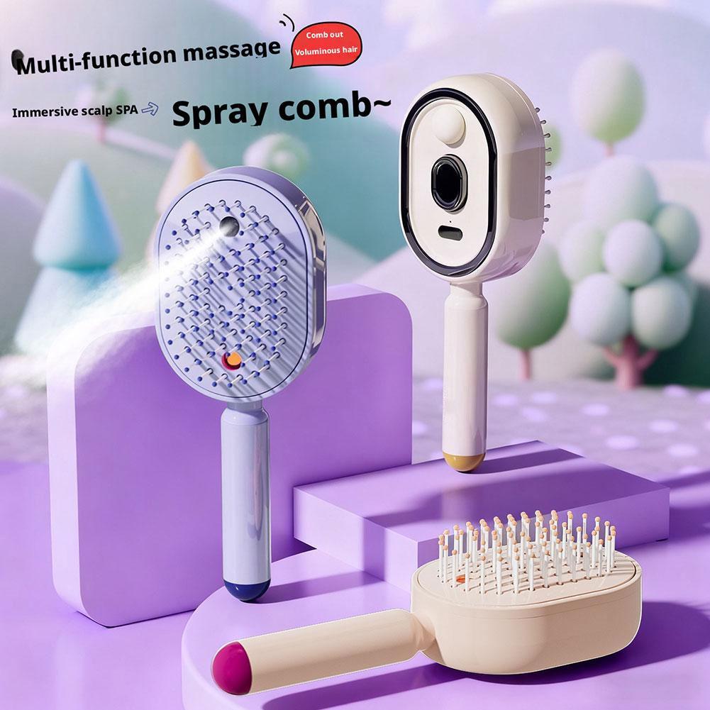 Escova de Massagem Multifuncio - Hair Care Essential Oil Atomizing avaliação e preço
