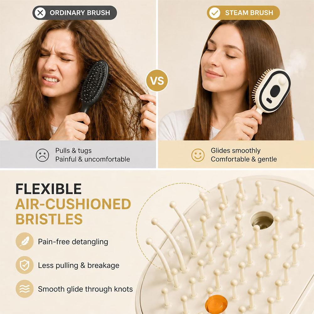 Escova de Massagem Multifuncio - Hair Care Essential Oil Atomizing avaliação e preço