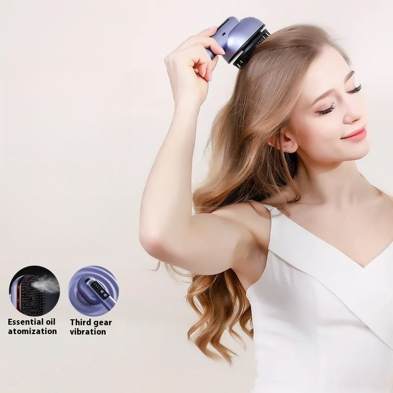 Mini Escova de Massagem para C - Hair Care Essential Oil Atomizing avaliação e preço